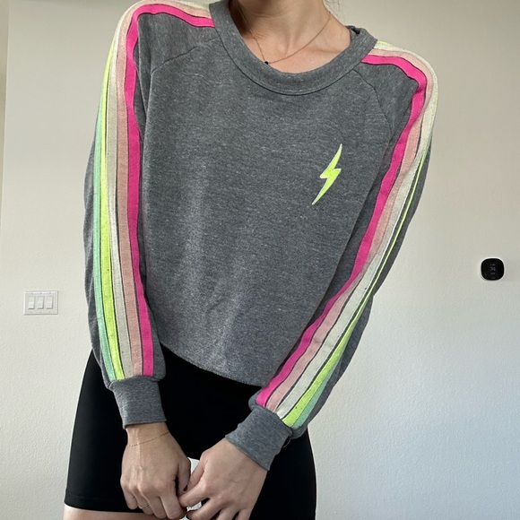 Aviator Nation cropped sweatshirt - Picture 7 of 7